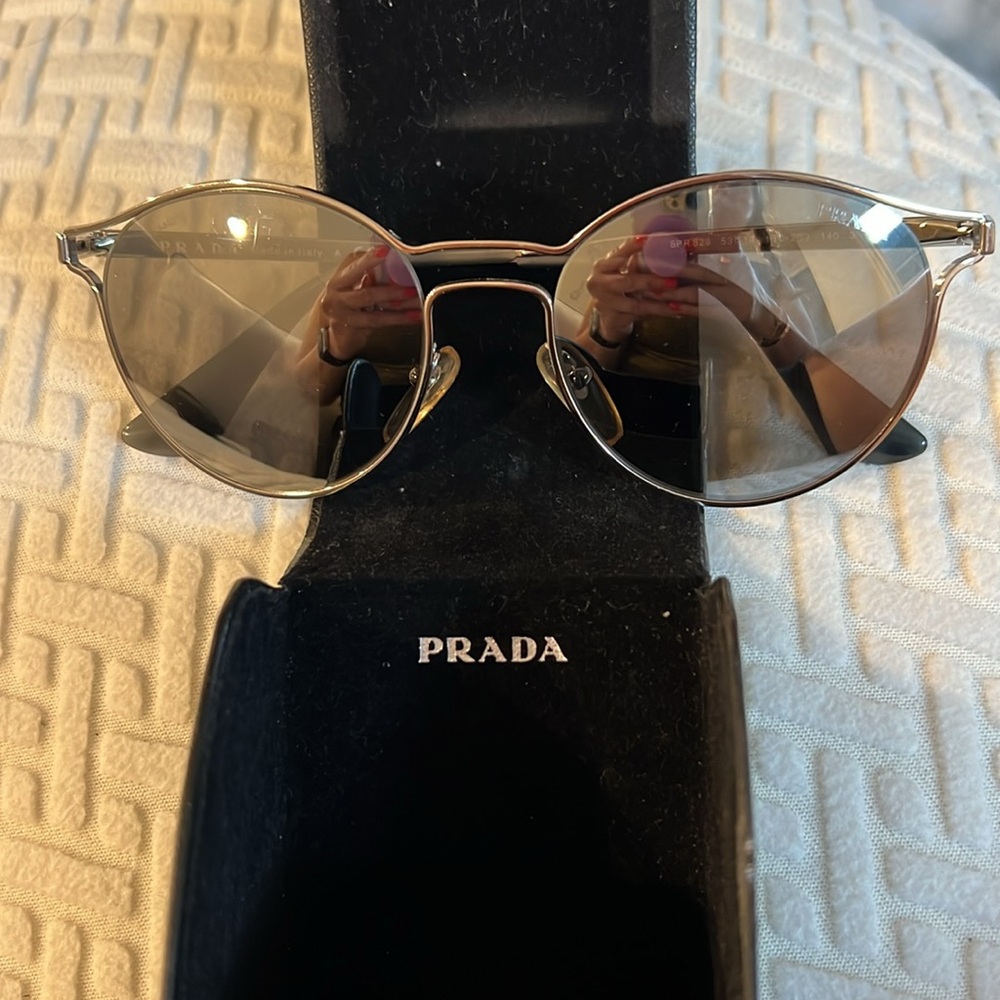 Prada Cinema silver sunglasses - Picture 2 of 3